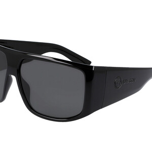 Dragon Fin Glasses (2024) - Black w LUMALENS Smoke